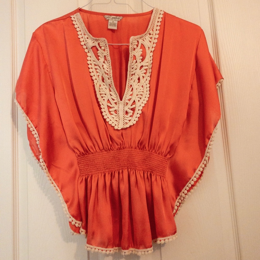 Fun & Flirt Small silk blouse